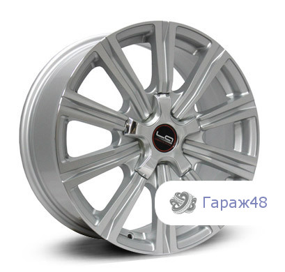 LegeArtis TY242 R18 / 8J PCD 5x150 ET 60 ЦО 110.1 Литые Серебристый с полированной лицевой поверхностью